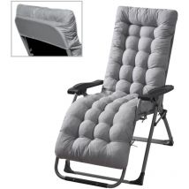 Eosnow - Coussins de Chaise longue de Patio, coussins de Chaise longue, coussin de Chaise longue pour voyage, vacances, intérieur et extérieur