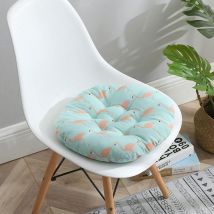 Coussins de Chaise Lot de 6 galettes de Chaise,Coussin décoratif Coussin Coussin de Chaise Coussins de Jardin,Coussin Rond épais-40cm in Diameter