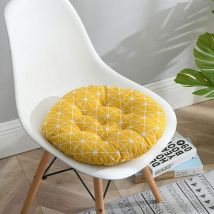 Coussins de Chaise Lot de 6 galettes de Chaise,Coussin décoratif Coussin Coussin de Chaise Coussins de Jardin,Coussin Rond épais-40cm in Diameter