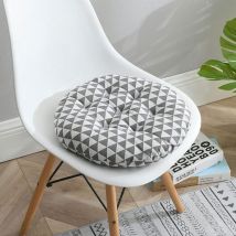 Coussins de Chaise Lot de 6 galettes de Chaise,Coussin décoratif Coussin Coussin de Chaise Coussins de Jardin,Coussin Rond épais-40cm in Diameter