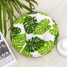 Serbia - Coussins de siège 40x40cm, Coussins de Chaise pour intérieur et extérieur - décoration de mobilier de Jardin Coussins de Chaise. (Ronde)