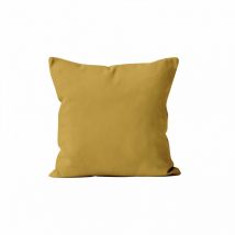 Housse de coussin 60x60 cm alix jaune, par Soleil d'ocre