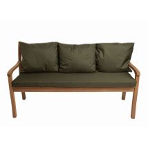 Coussins pour banc 150x60x7/3x50x56cm, mcoussins pour Banquette jardin Vert, coussins pour banc interieur, Coussins 3places pour balancelle