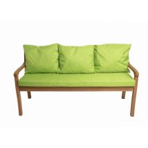 Setgarden - Coussins pour banc 160x50x7/3x50x56cm, coussins pour Banquette jardin Chaux, coussins pour banc interieur, Coussins 3places pour