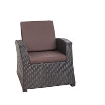 Setgarden - Coussins de chaise en résine tressée 56x52x7cm Lot de 6 coussins de chaise, Extérieur Coussin avec dossierCoussin de fauteuil de jardin