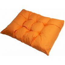Setgarden - Coussin pour palettes 120 x 60 cm, coussins canapé, coussin de jardin, coussin de sol/ coussin palette in-extérieur Orange