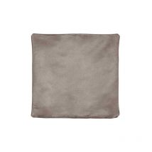 Housse de Coussin - Effet Satiné Gris clair 45x45 cm