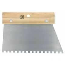 Outibat - Couteau à colle 200 denture carrée pour ciment colle (6 x 6 mm)