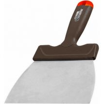 Couteau à enduire L'outil Parfait lame arrondie anti-traces acier verni Taille: 14 cm
