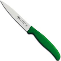 Couteau à éplucher fruits et légumes SUPRA COLORE HACCP 110/230 mm - vert
