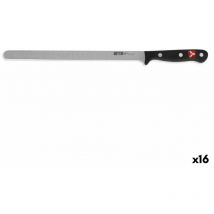 Couteau à jambon Quttin sybarite noir argenté 28 cm (16 pièces)