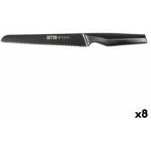 Quttin - Couteau à pain black edition 8 pièces 20 cm