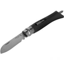 Couteau Opinel Virobloc Inox n. 9 Brico Gris