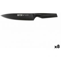 Quttin - Couteau de chef black edition 20 cm (8 pièces)