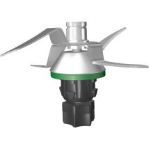 Tonchean - Couteau compatible avec Vorwerk Thermomix TM5 et TM6, couteau de rechange avec 4 lames, couteau mélangeur ultra tranchant en acier