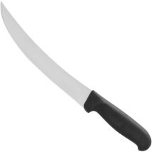 Couteau de boucher pour désosser et fileter la viande, courbé, longueur 260 mm