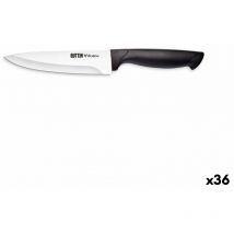 Couteau de cuisine Quttin noir 15 cm (36 pièces)