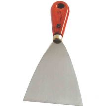 Couteau de peintre inox manche plastique 6