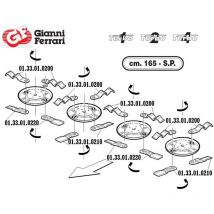 Gianni Ferrari - Couteau gauche tondeuse 01.33.01.0220