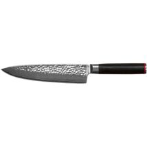 Couteau Gyuto Kotai De De La Collection 'damas Pakka' Avec Lame De 20 Cm En Acier De Damas Aus-10 Et Manche Pakka En Boîte De Bambou