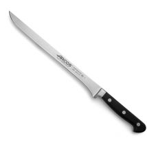 Couteau à jambon opera 250 mm - Lame longue, fine et flexible, au tranchant lisse. Surtout pour couper le jambon et autres gros morceaux de viande.