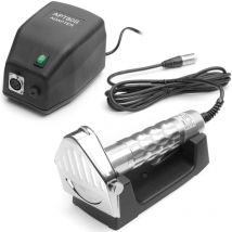 Couteau à kebab gyros électrique avec aiguiseur et support 230 V 80 W - Hendi 267264