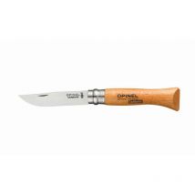 Couteau Opinel N°6 Lame Carbone avec bague de sécurité - 113060