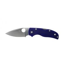 Couteau Pliant Spyderco Ste-c41gpdbl5 Native 5, 7.6 Cm Lame Lisse En Acier Cpm-s110v Satiné, Manche En G-10 Bleu Foncé. Comprend Un Clip Ambidextre À 