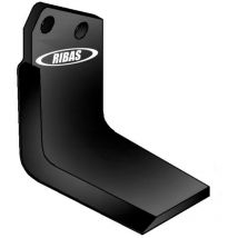 Ribas - couteau de fraise pour rotavator agrator, enguix, howard, jsc droite