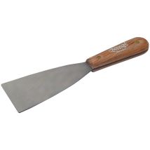 Couteau à enduire – 40 mm – Bande d'acier extra fort – Manche en bois renforcé – Pariere