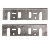 Lames de rabotage – 59G680-30 – Pour un rabot électrique – Longueur, Matières, Largeur, Quantité par pack – Graphite