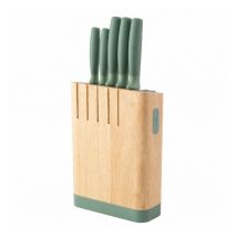 Berghoff - Couteaux bloc de 5 leo vert 17007919