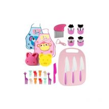Couteaux de Cuisine pour Enfant, 25 Pièces Couteaux de Sécurité pour Enfants, Plastique Couteaux Couteau en Bois de Sécurité, Sets de Couteaux pour