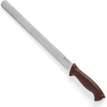 Hendi - Couteau à jambon et saumon coupe boule haccp long 490mm - marron 842966
