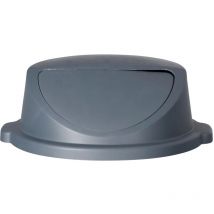 Couvercle à charnière pour poubelle de cuisine ronde 120L