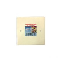 Couvercle à visser 120x120 mm pour boîte dérivation