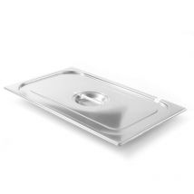 Hendi - Couvercle en acier pour gn Kitchen Line avec découpe pour louche gn 1/1 806913