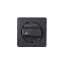 Couvercle + bouton rotatif à 4 positions graphite Simon 82079-38