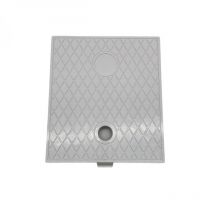 Hayward - Couvercle carré de skimmer de piscine - Blanc - SPX1088B