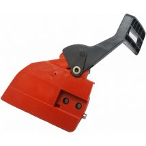 Couvercle Carter d'Embrayage Poignée de Frein Pignon de Frein pour Husqvarna 136 137 141 142
