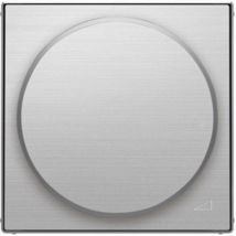 Couvercle de bouton de régulateur rotatif en acier inoxydable NIESSEN SKY 8560.2 AI