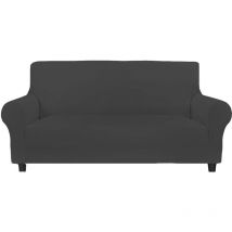 Wellhome - couverture de sofa élastique 4 sièges Aurora Gray