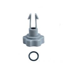 Coocheer - Laubfangabdeckung mit O-Ring und Ventil für Intex SF80110-1 Sandfilterpumpe 12 Zoll/O-Ring-Ventil