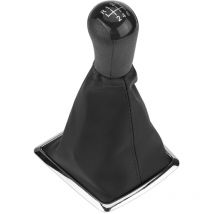 Couvercle de pommeau de levier de vitesse, pommeau de levier de vitesse, cuir artificiel pour Ford Focus MK2 2004-2008 Pièces de rechange pour