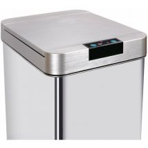 Couvercle de poubelle automatique parkside Argent Acier inoxydable