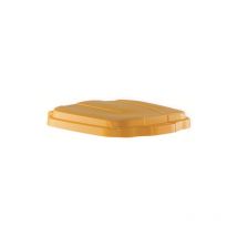 Coperchio standard di ricambio per pattumiera 100 lt giallo secchio bidone spazzatura