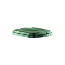 Couvercle de remplacement standard pour poubelle verte de 100 litres