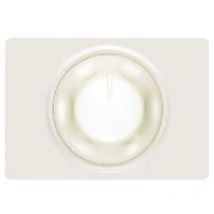 Couvercle de régulateur d'intensité lumineuse WHITE BJC Coral 21749
