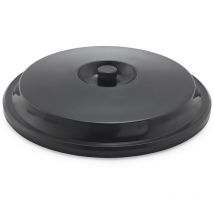 Couvercle poubelle couleur noir 100 litres sp berner