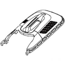 Yardforce - Couvercle de toile de bac de ramassage pour Tondeuse Yard Force gm H53